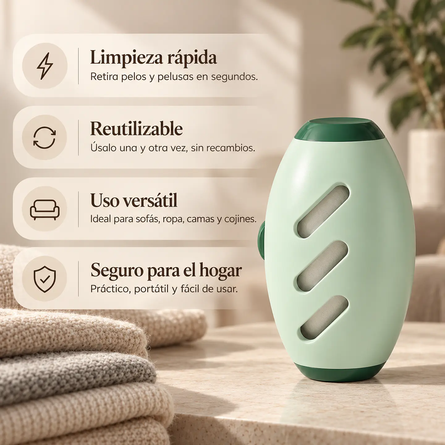 Rodillo Quitapelos Reutilizable 4