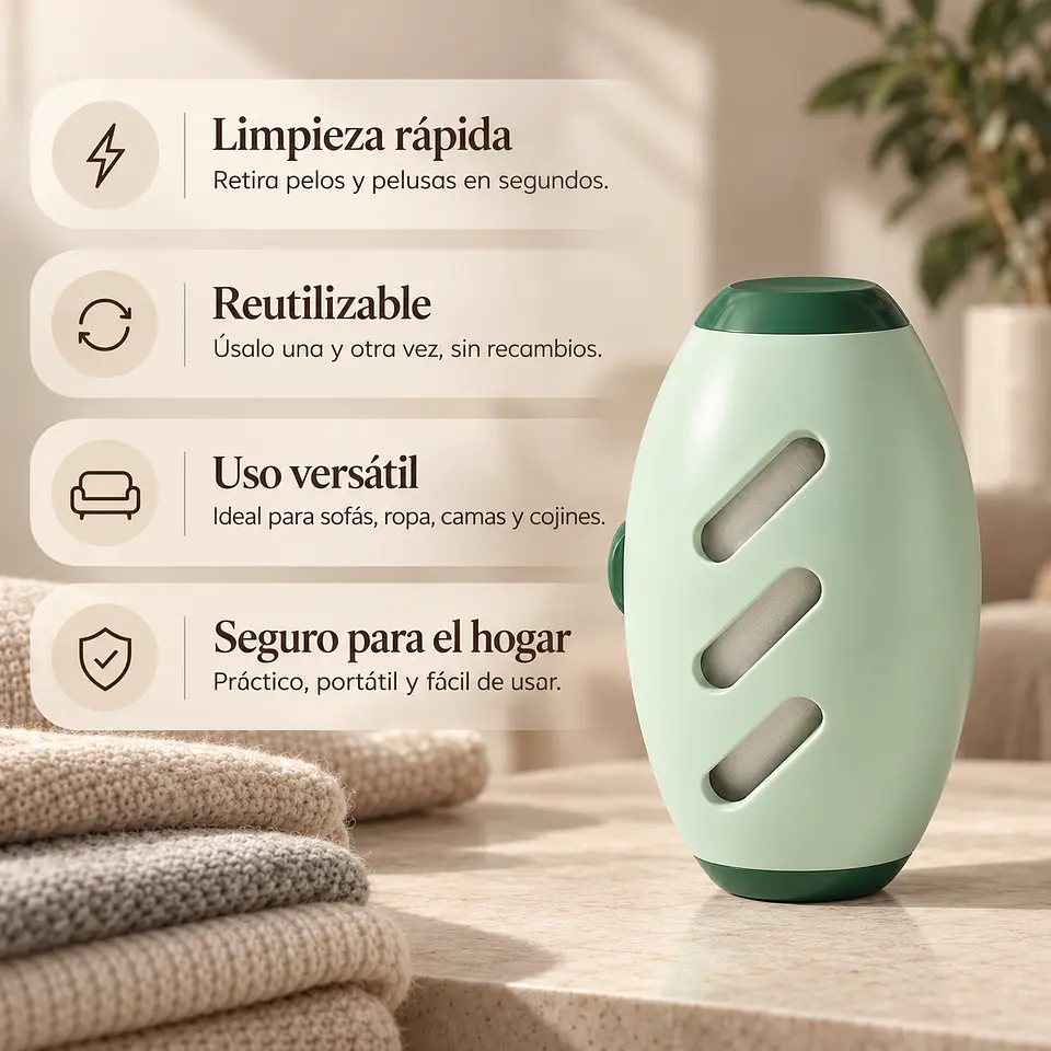 Rodillo Quitapelos Reutilizable 4