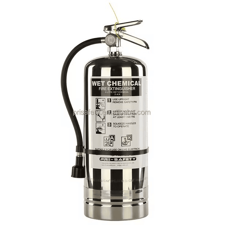 Extintor Clase K de 6 Litros (Acetato De Potasio)  1