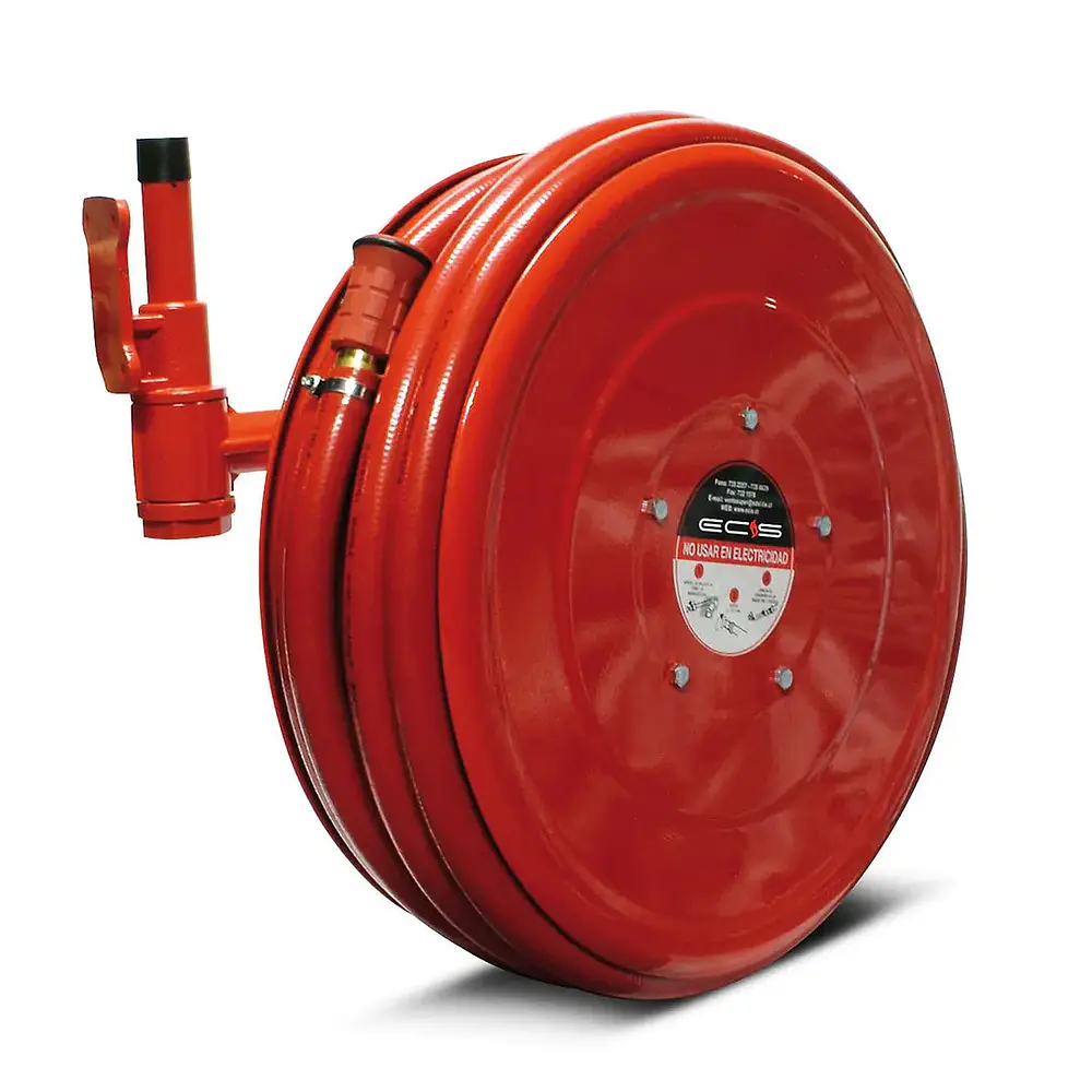 Carrete de red húmeda 1″ × 30 m tipo Kolling