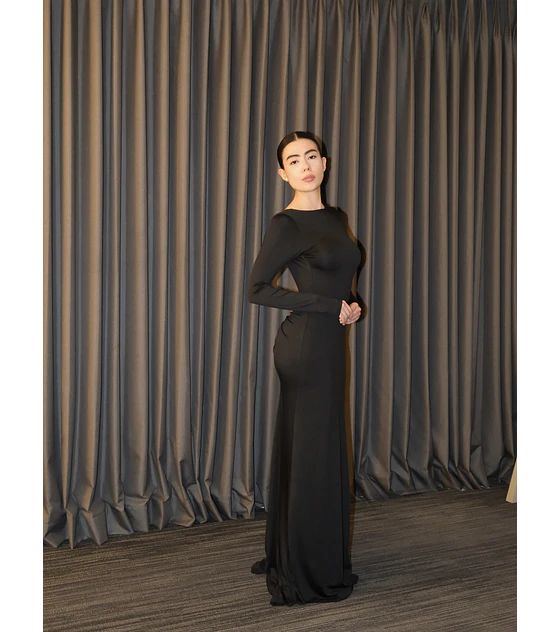 KAMALI DRESS NEGRO