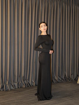 KAMALI DRESS NEGRO