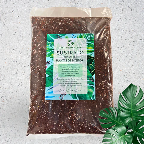 Sustrato Premium para Plantas de Interior y Tropicales – 5, 10 y 20 L