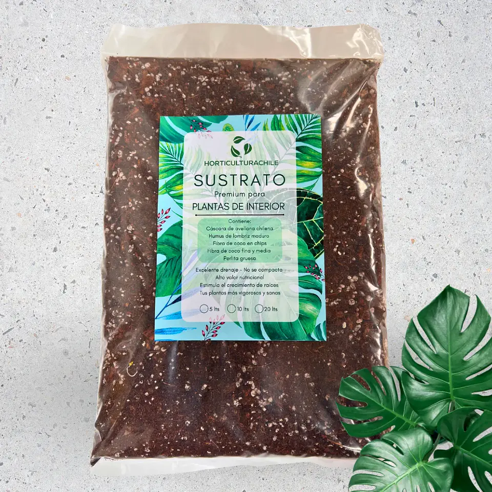 Sustrato Premium para Plantas de Interior y Tropicales – 5, 10 y 20 L 1