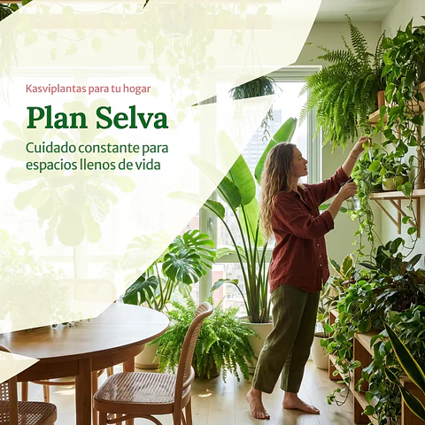 Plan Hogar Selva - Cuidado para espacios inundados en plantas