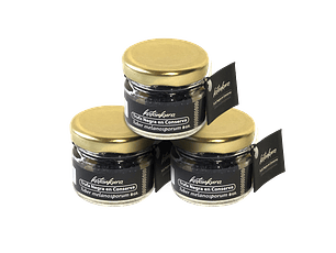 3  Trufa negra en conserva, 8 gr
