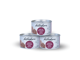PATÉ DE MORCHELAS SABOR OPORTO 125 GRS. 