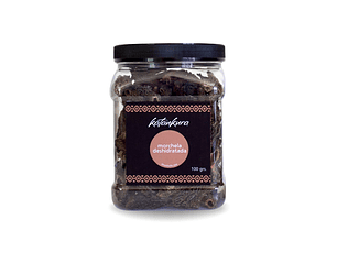 Morchelas deshidratadas, pote de 100 gr 
