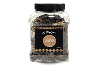 Morchelas deshidratadas, pote de 50 gr 
