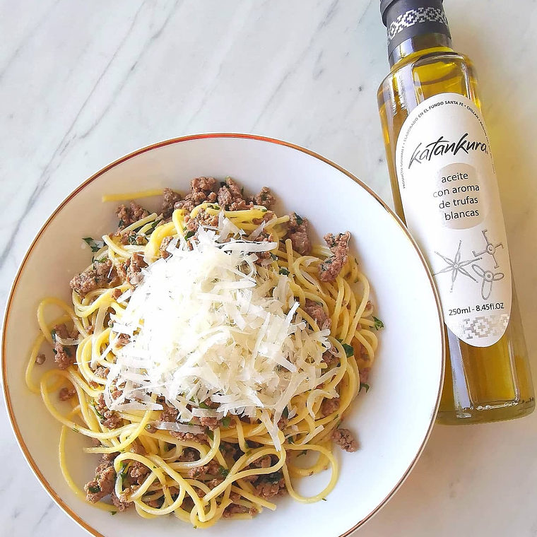 Pack Aceite de oliva con aroma de trufas blancas (250 ml) + Reduccion de Aceto balsamico trufado (250 ml) 5