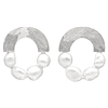 Melting - Silver Earrings MB-010-P