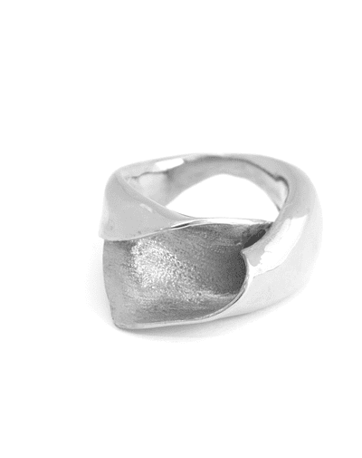 Melting - Silver Ring MLA-010-P