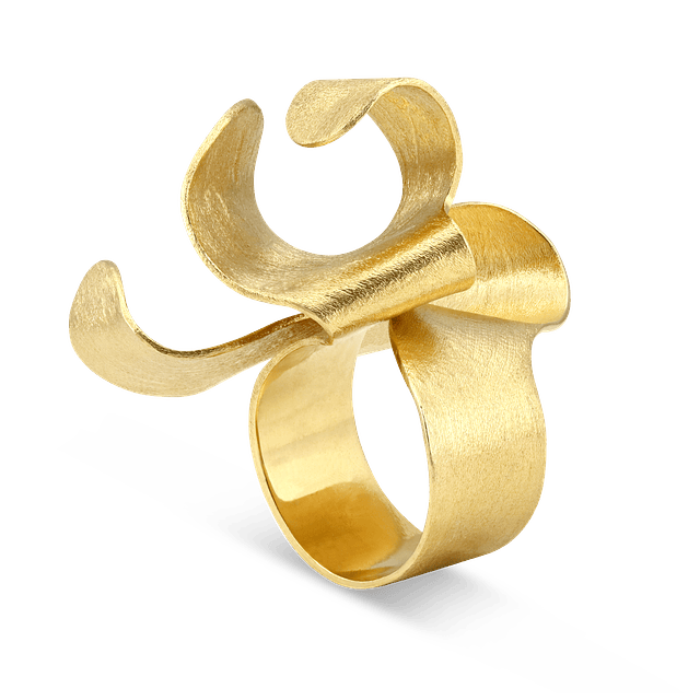 Wind Bloom - Gold Ring WA-011-O