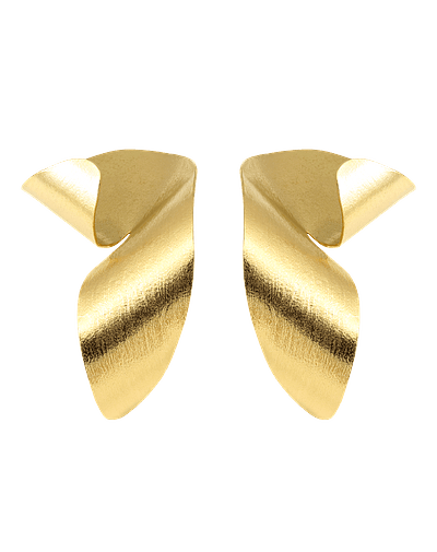 Wind Bloom - Gold Earrings WB-010-O
