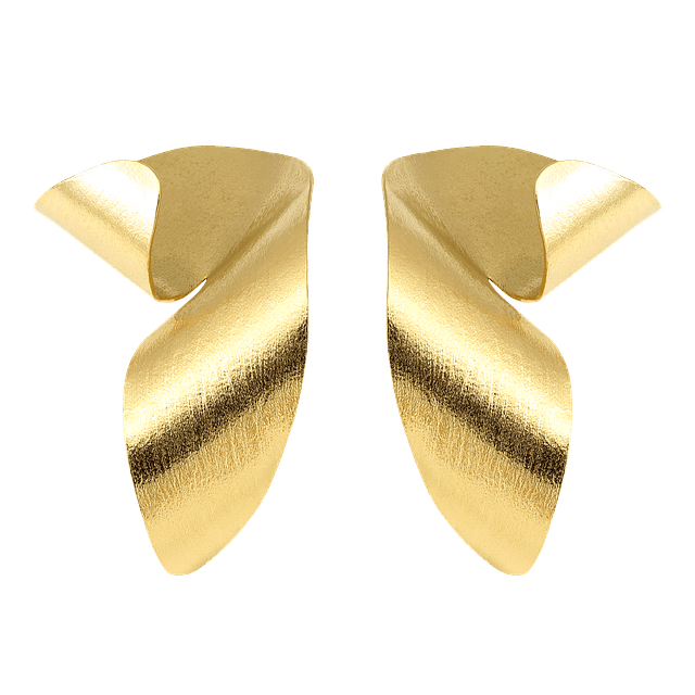Wind Bloom - Gold Earrings WB-010-O