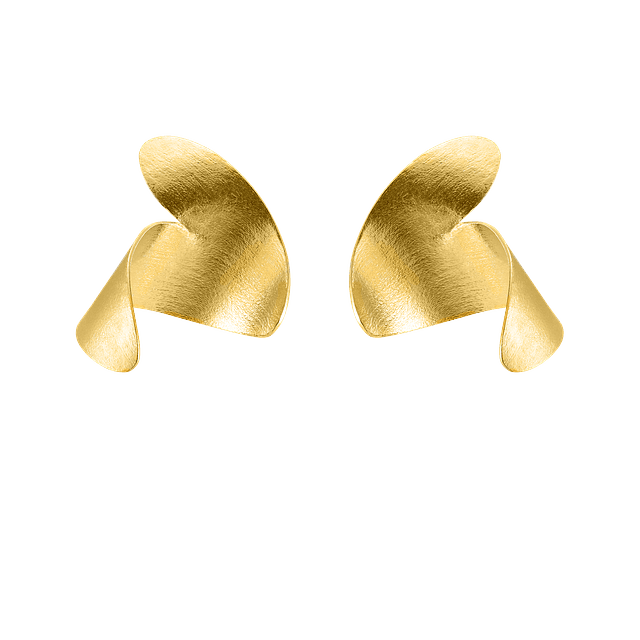 Wind Bloom - Gold Earrings WB-011-O