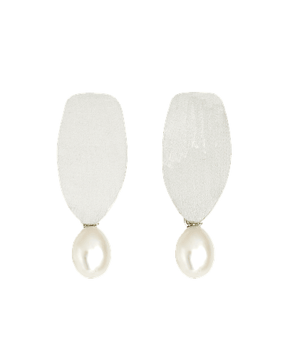 Melting - Silver Earrings MB-018-P