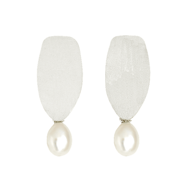 Melting - Silver Earrings MB-018-P