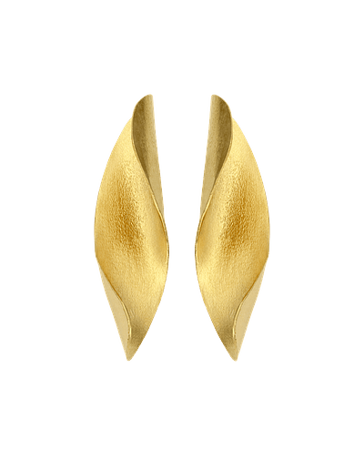 Wind Bloom- Gold Earrings WB-012-O