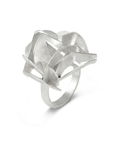 Thorns and Roses - Anel Prateado ERA-013-P