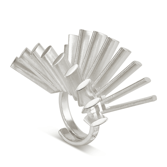 Un|Aligned - Anel Prateado UA-014-AP