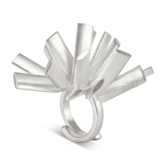 Un|Aligned - Anel Prateado UA-015-AP
