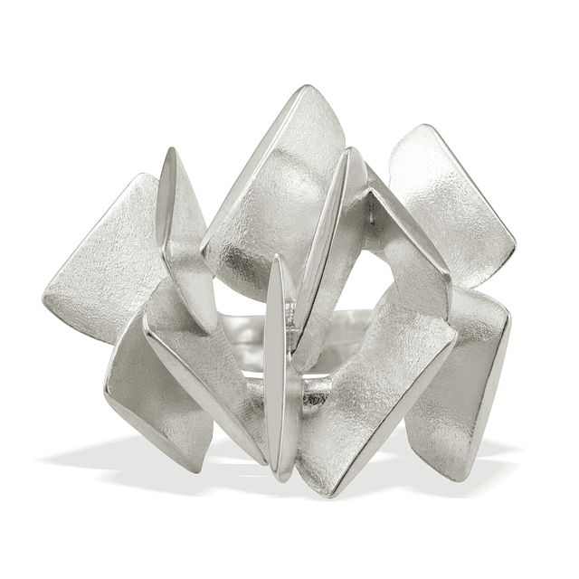 Un|Aligned - Anel Prateado UA-013-AP