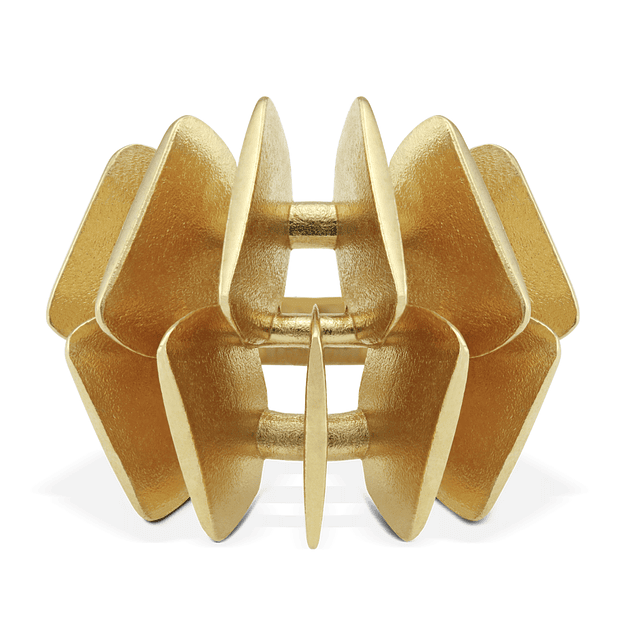 Un|Aligned - Anel Dourado UA-012-AO