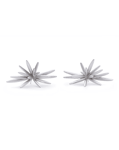 Containment and Explosion - Silver Earrings CEB-012-P