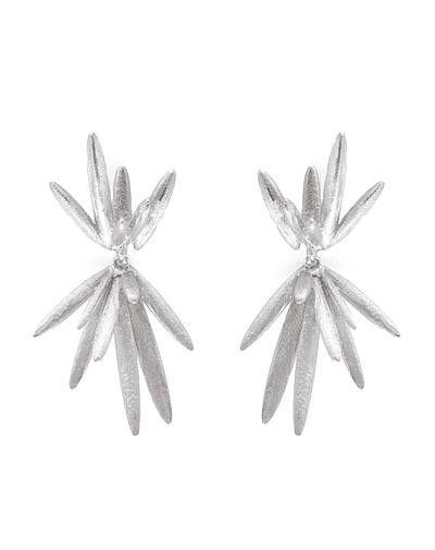 Containment and Explosion - Silver Earrings CEB-011-P