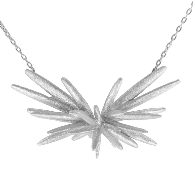 Containment and Explosion - Silver Necklace CEC-010-P
