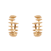 Containment and Explosion - Gold Earrings CCB-010-O