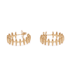 Containment and Explosion - Gold Earrings CCB-010-O
