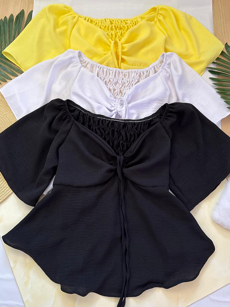 Blusa con cordón  1