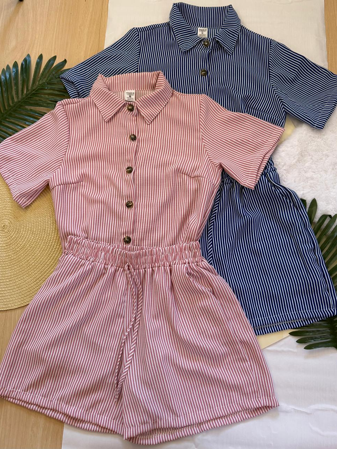 Conjunto blusa y short dama 1