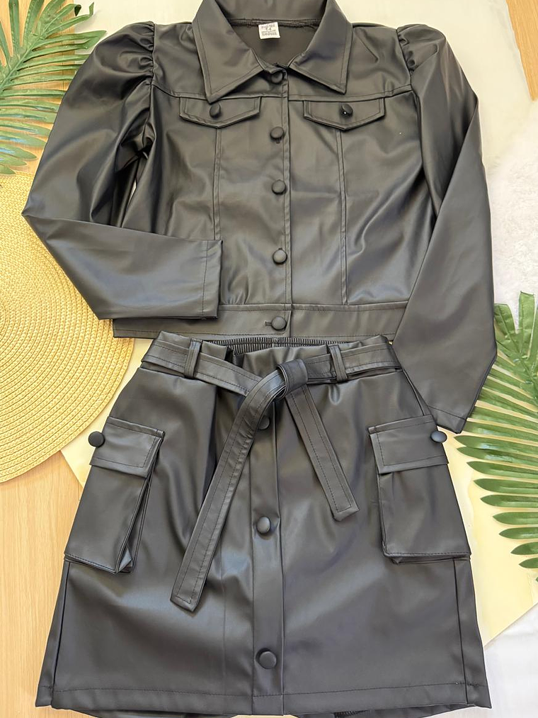 Conjunto infantil cuerina 1