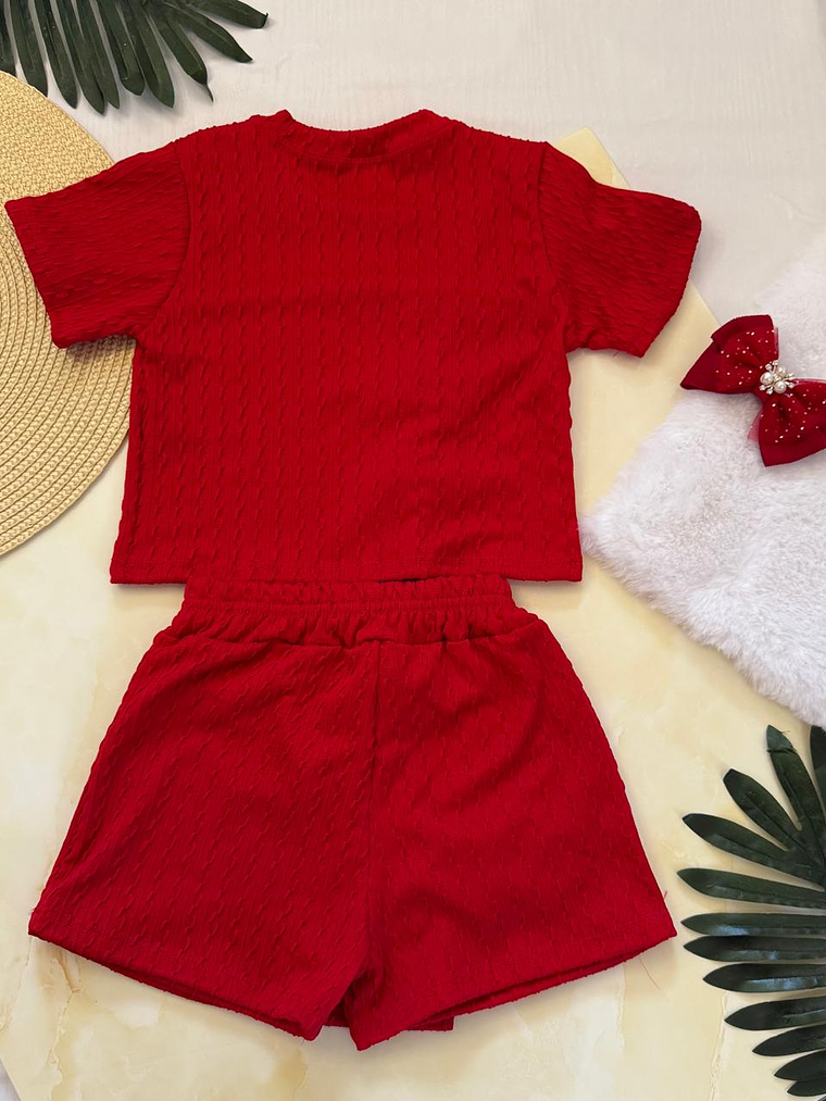 Conjunto infantil moños 2