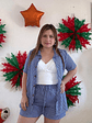 Conjunto blusa y short dama - Miniatura 3