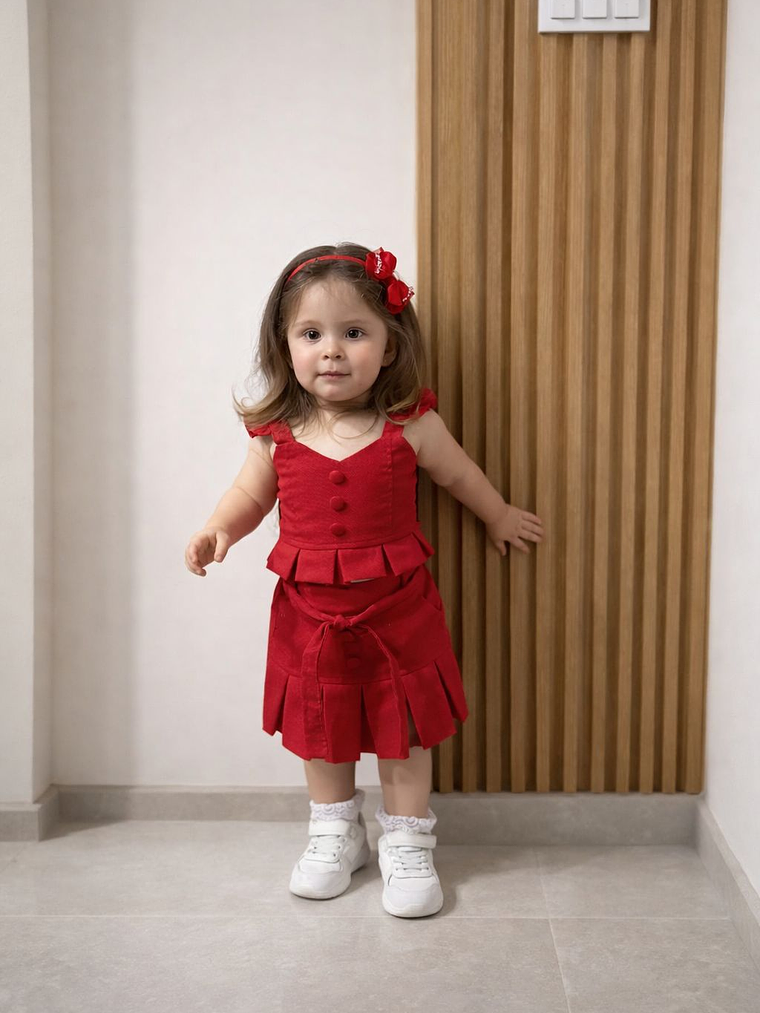 Conjunto infantil tableado 3