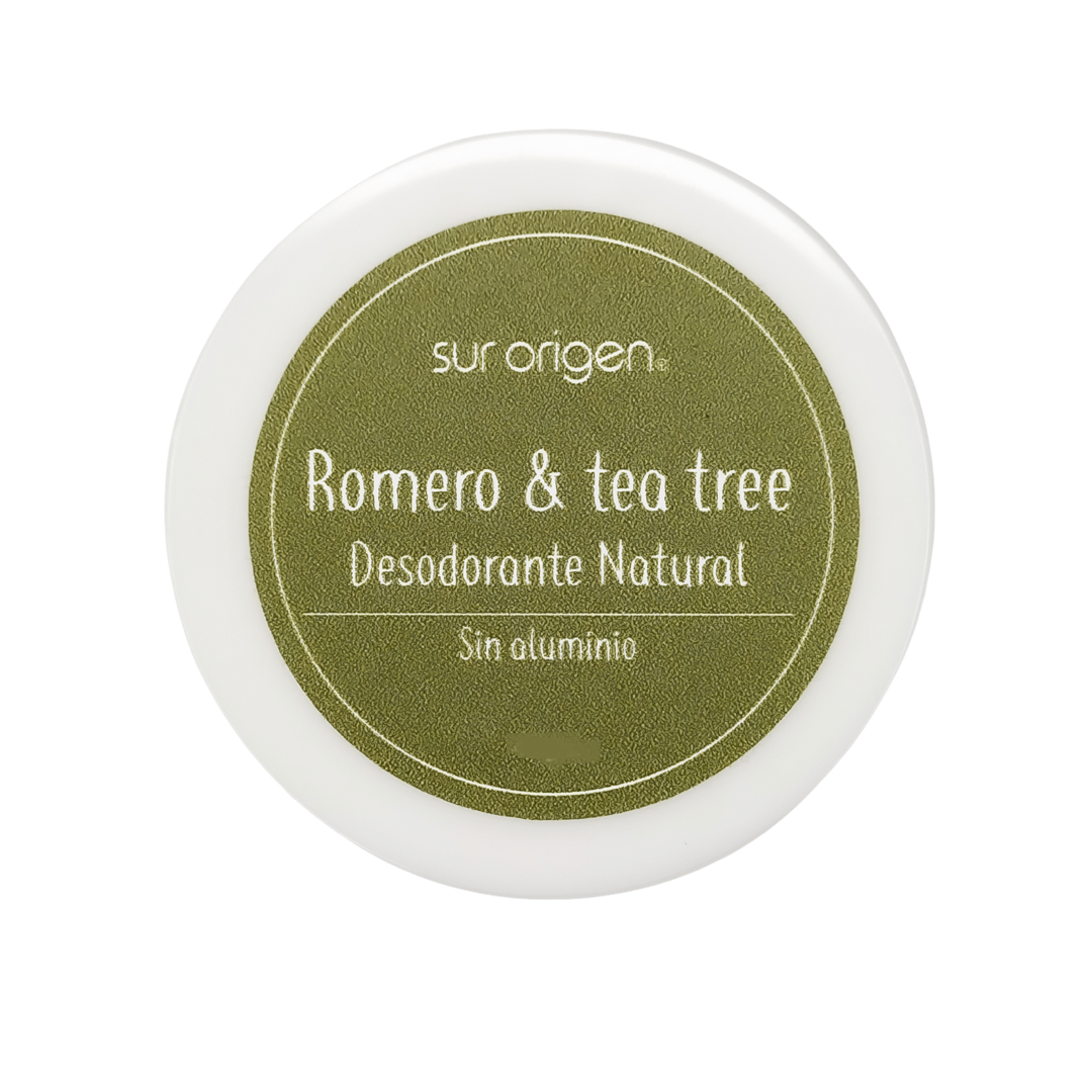 Desodorante Crema Natural Romero & Tea Tree