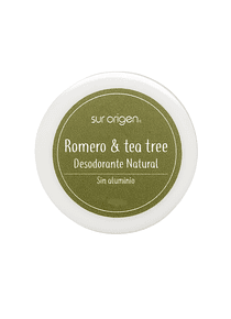 Desodorante Crema Natural Romero & Tea Tree