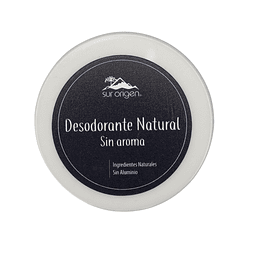 Desodorante Crema Natural Sin Aroma (vencimiento 06/24)