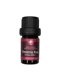Aceite Esencial Pimienta Rosa (Molle) 5 ml.