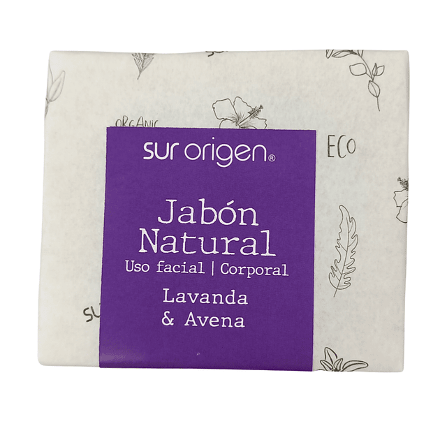 Jabón Natural Lavanda & Avena