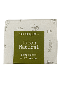 Jabón Natural Bergamota & Te Verde