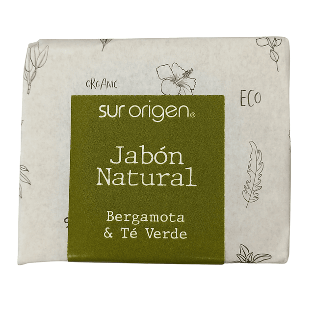 Jabón Natural Bergamota & Te Verde