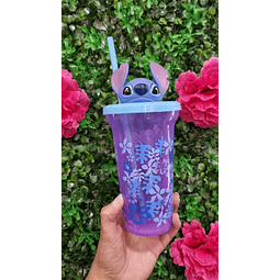 VASO STITCH CON CABEZA STITCH 