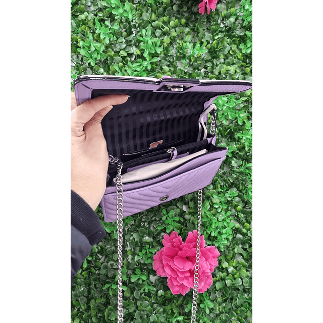 CARTERA/CROSSBODY VS LILA PEQUEÑA