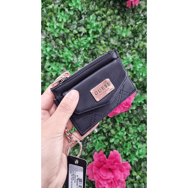 MONEDERO NEGRO GUESS