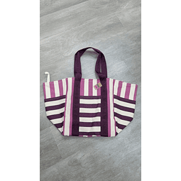 BOLSO VS CON LINEAS MORADO